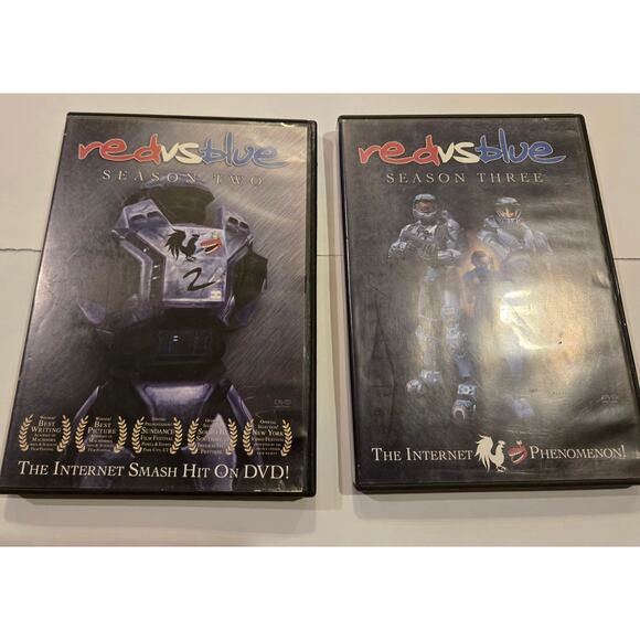 Halo Red Vs Blue Complete Seasons 2 & 3 DVD Bundle Lot - Picture 1 of 3